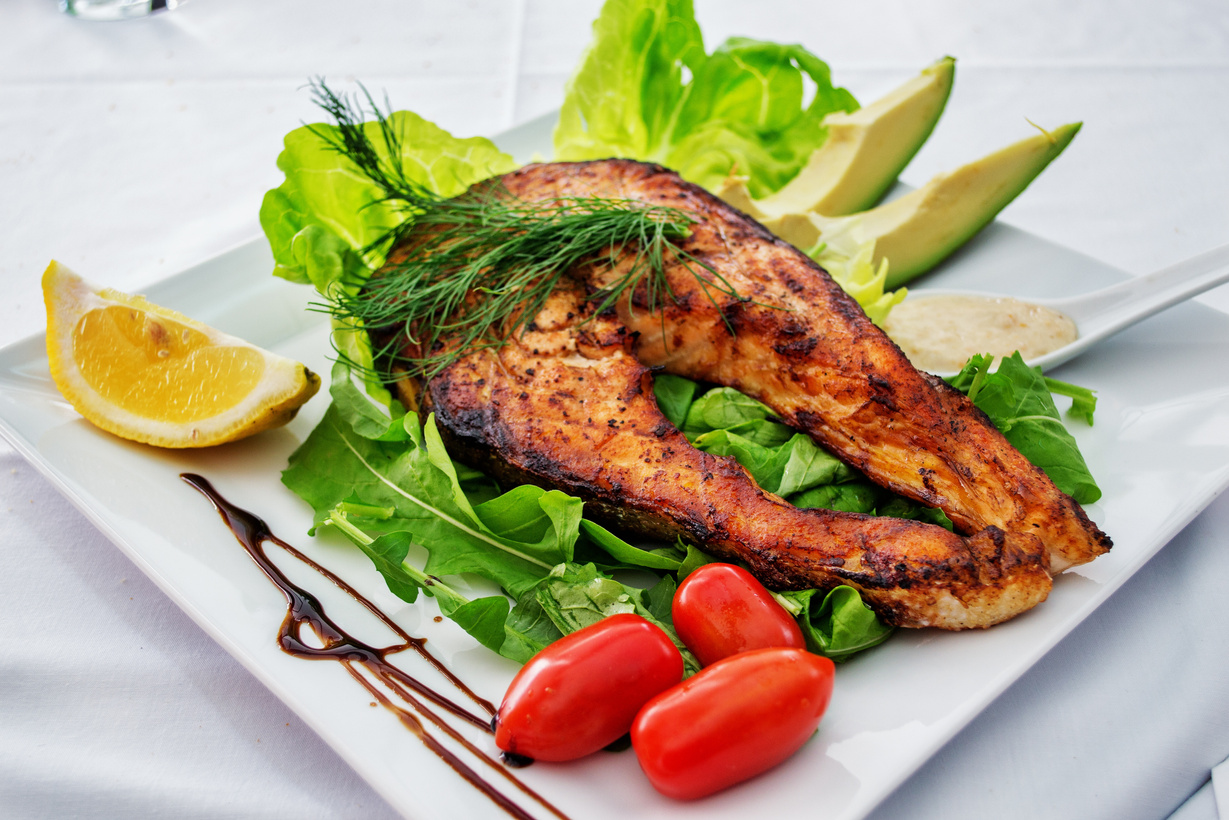 Grilled Salmon Fish